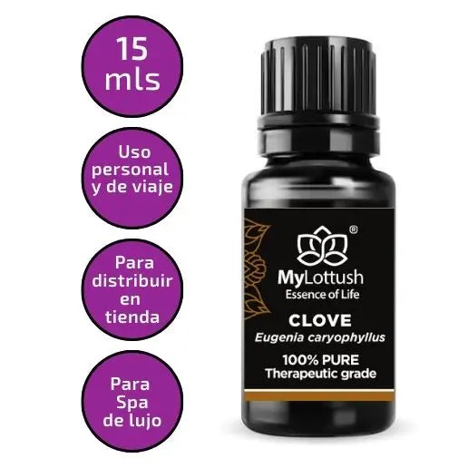 Aceite Esencial de Clavo - Mylottush