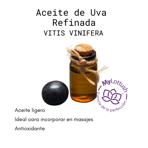 aceite de uva refinada